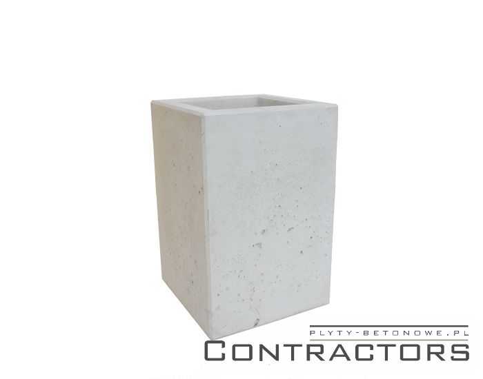 d-4.4.6 betonowa donica 40x40cm wysoko 60cm