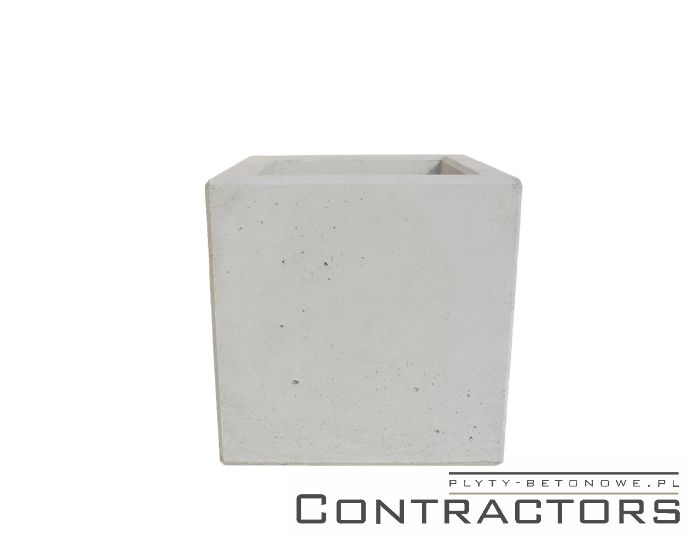 d-4.4.5 donica betonowa 40x40cm wysoko 50cm