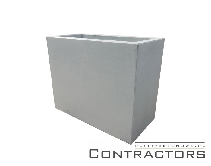 d-10.5.10 donica betonowa 100x50cm wysoko 100cm