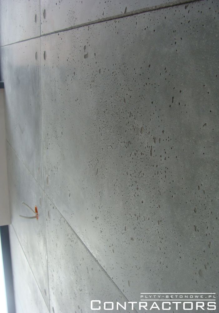Płyty betonowe dom jednorodzinny w Warszawie