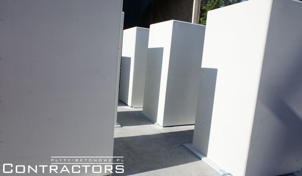 Donica z betonu architektonicznego 100x50x50cm