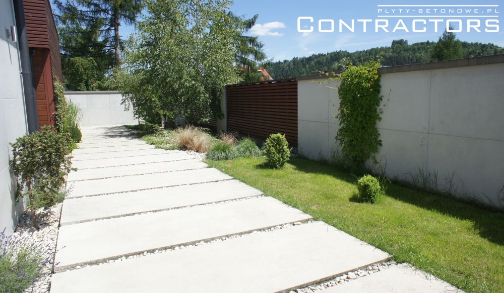 CONCRETE SLABS FOR ELEVATIONS AND FENCE