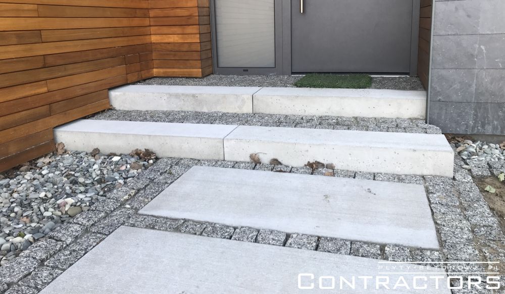 Płyty ogrodowe z betonu architektonicznego