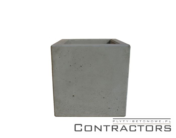 d-4.4.5 donica betonowa 40x40cm wysokość 50cm