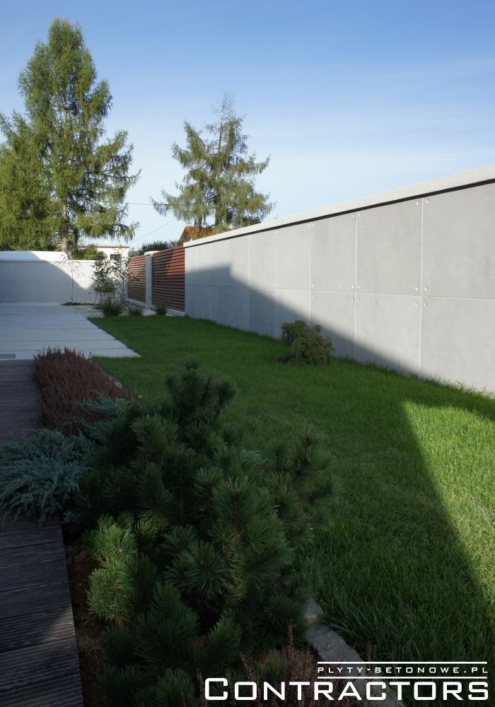 Impregnowana płyta z betonu architektonicznego 60x120 cm kolor jasny szary