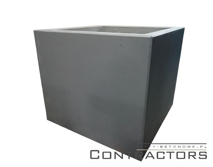 d-9.6.6 donica z betonu 90x60cm wysokość 60cm