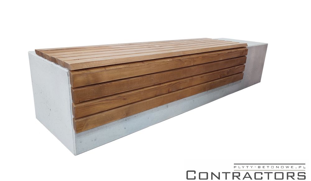 s-10.4.45 siedzisko ławka betonowa 100x40cm wysokość 45cm