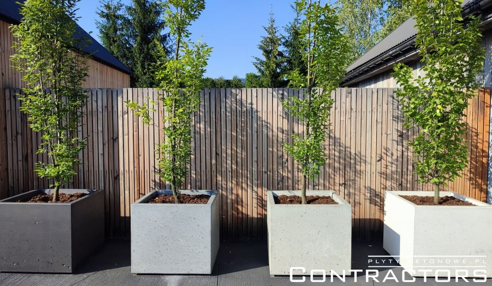 Mała architektura ogrodowa betonowa